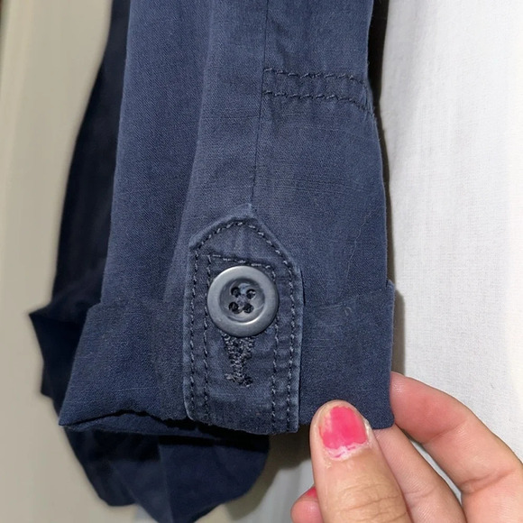 blue Eddie Bauer shorts size 12 - Picture 3 of 4